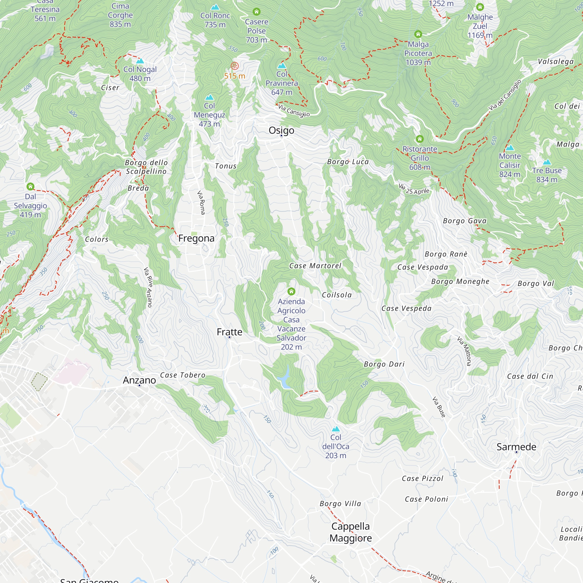 Azienda Agricolo Casa Vacanze Salvador map
