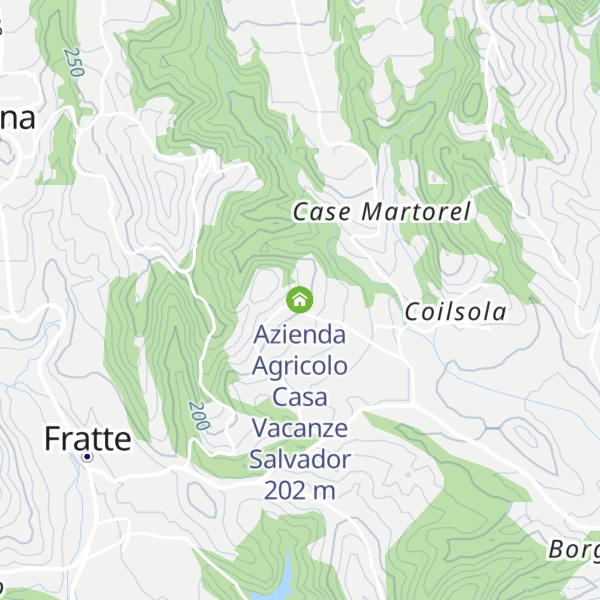 Map of Azienda Agricolo Casa Vacanze Salvador