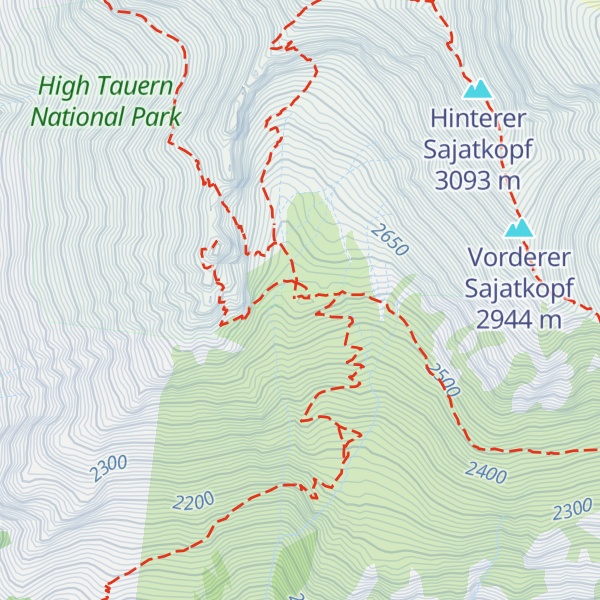 Map of Sajathütte