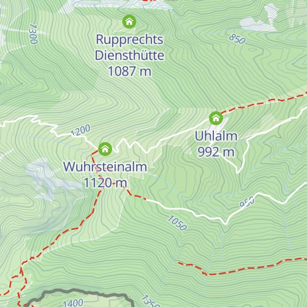 Map of Huberkaser neu