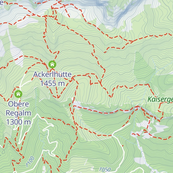 Map of Graspoint Hochalm