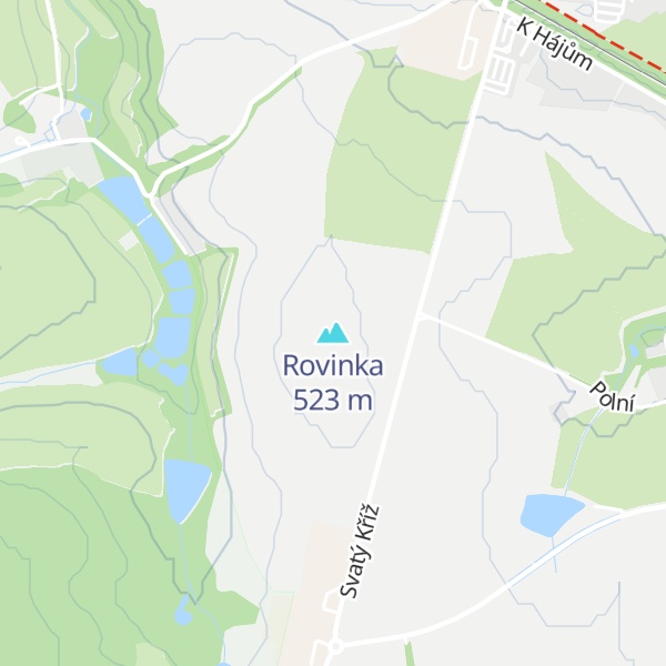 Map of Rovinka