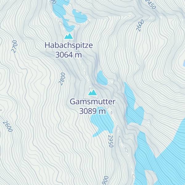 Map of Gamsmutter