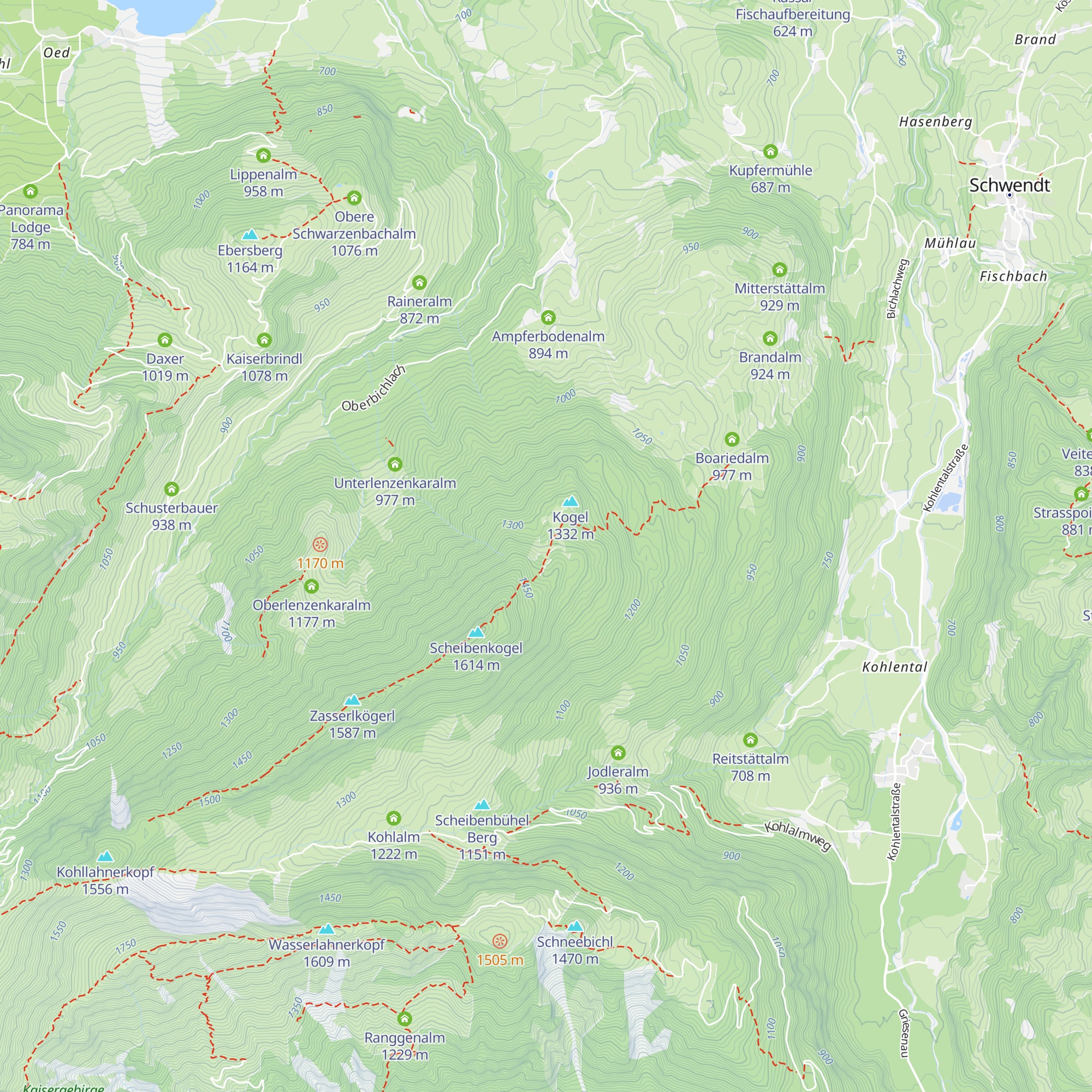 Kogelalm (verfallen) map