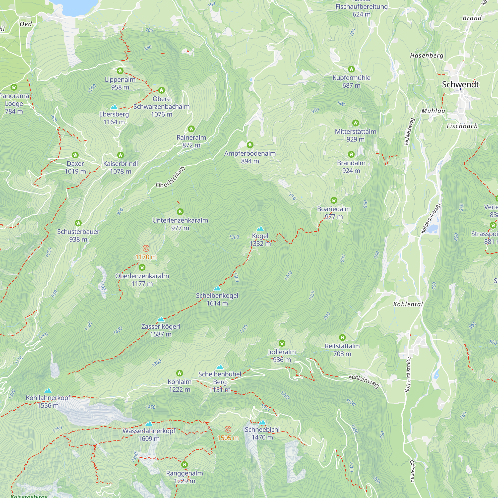 Kogelalm (verfallen) map
