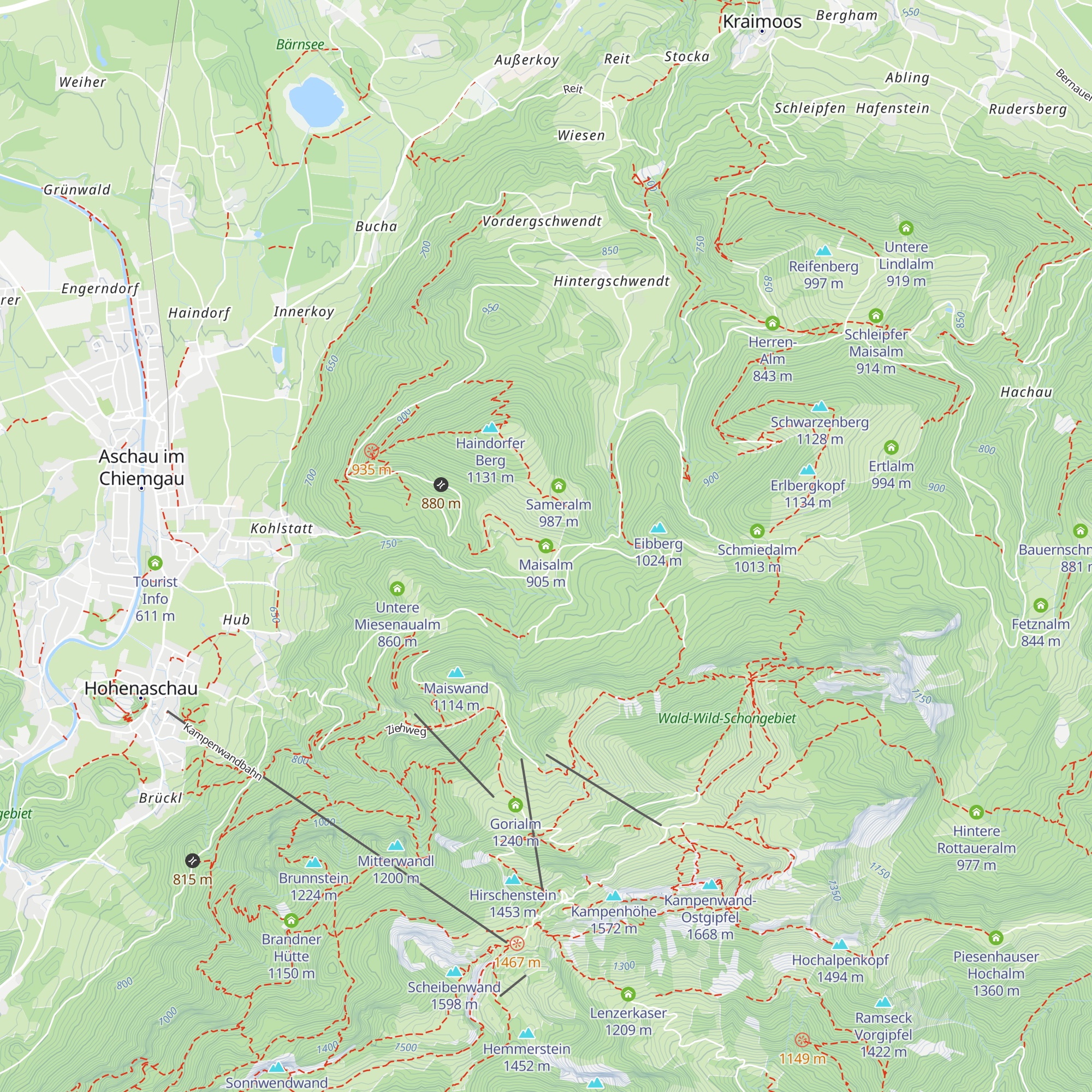 Maisalm map
