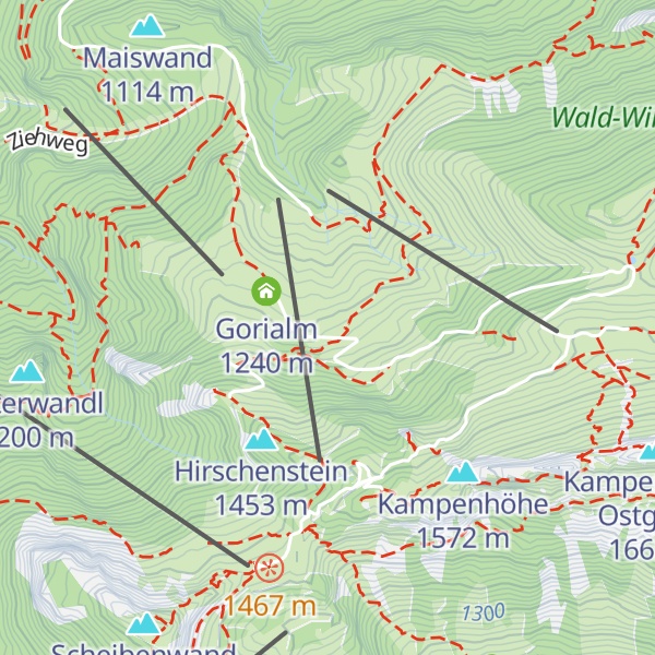 Map of Schlechtenberg Alm