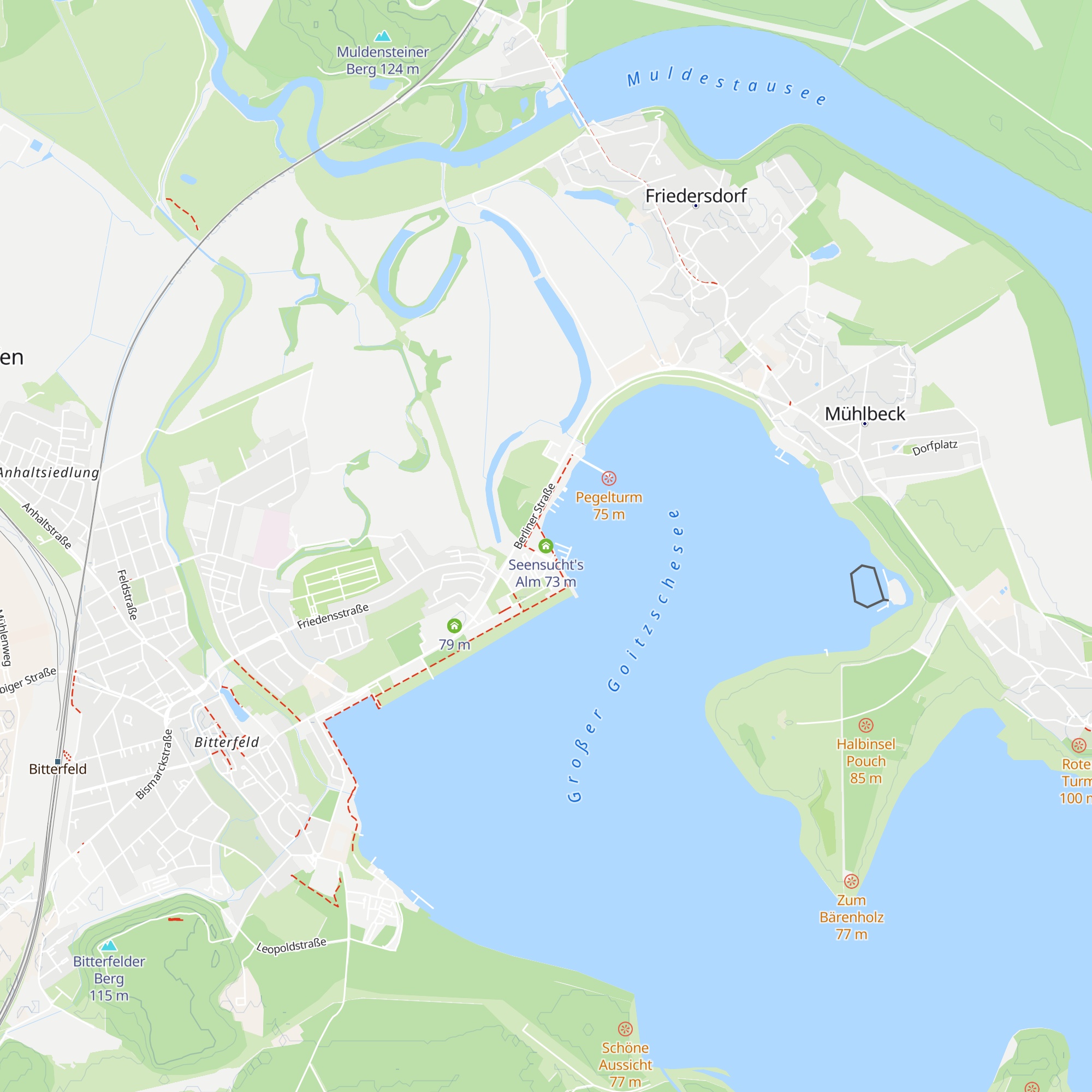 Seensucht's Alm map