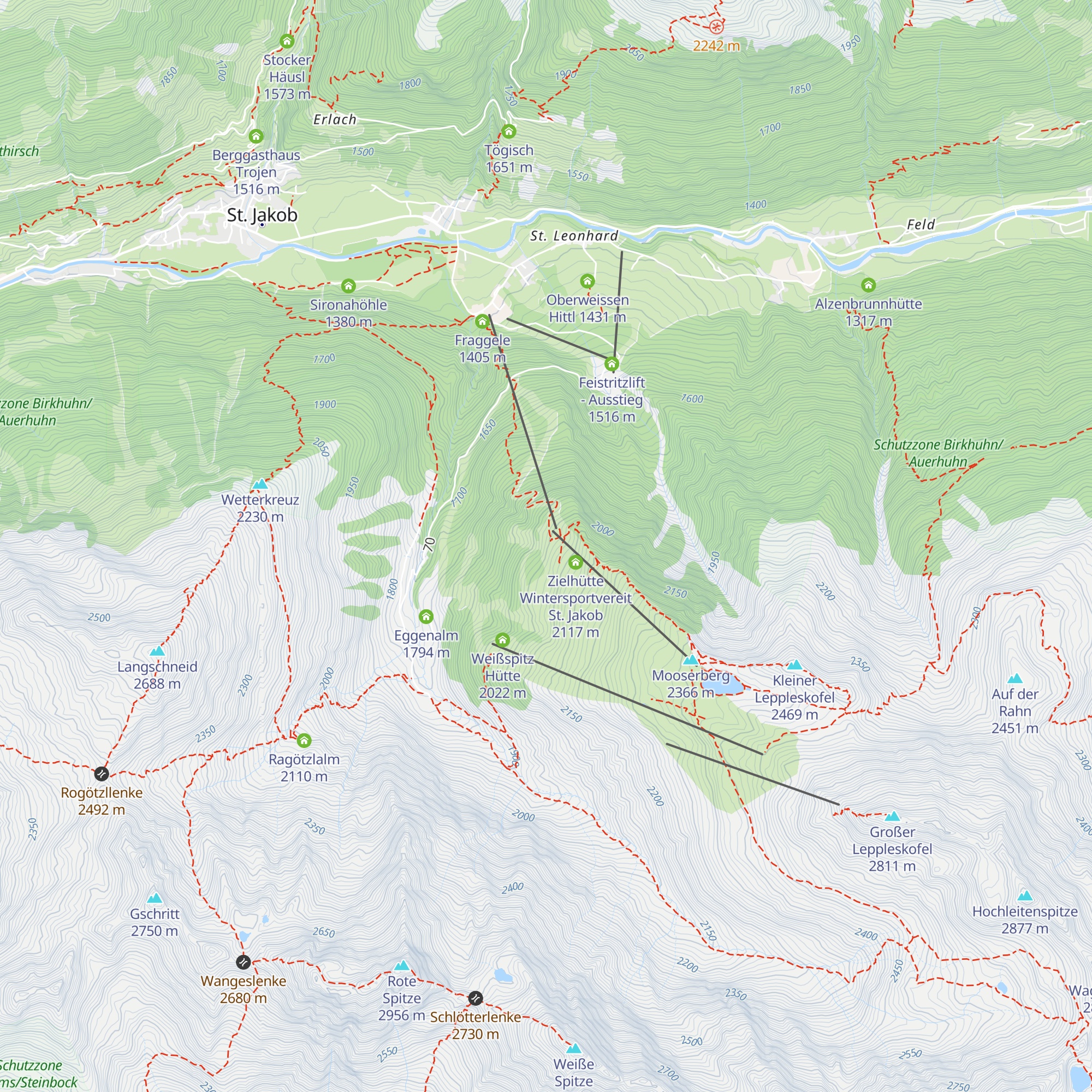 Brunnalmstüberl map