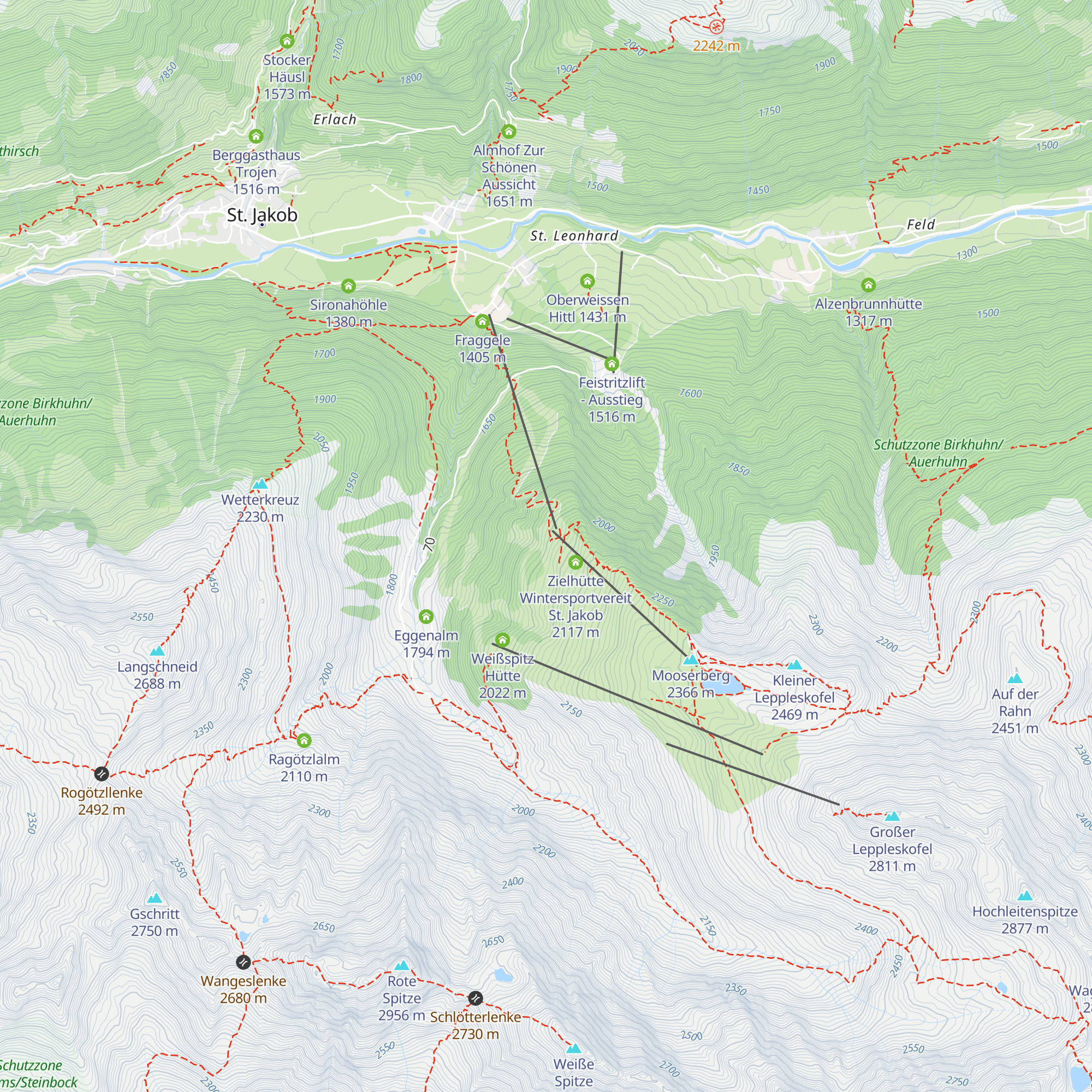 Brunnalmstüberl map