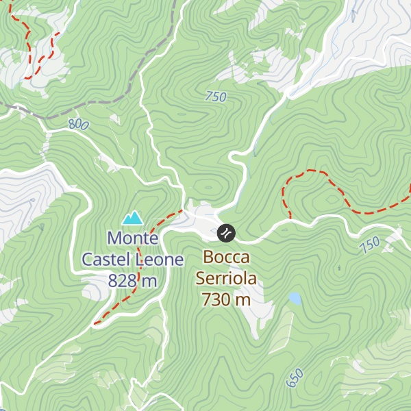Map of Rifugio Bocca Seriola CEN