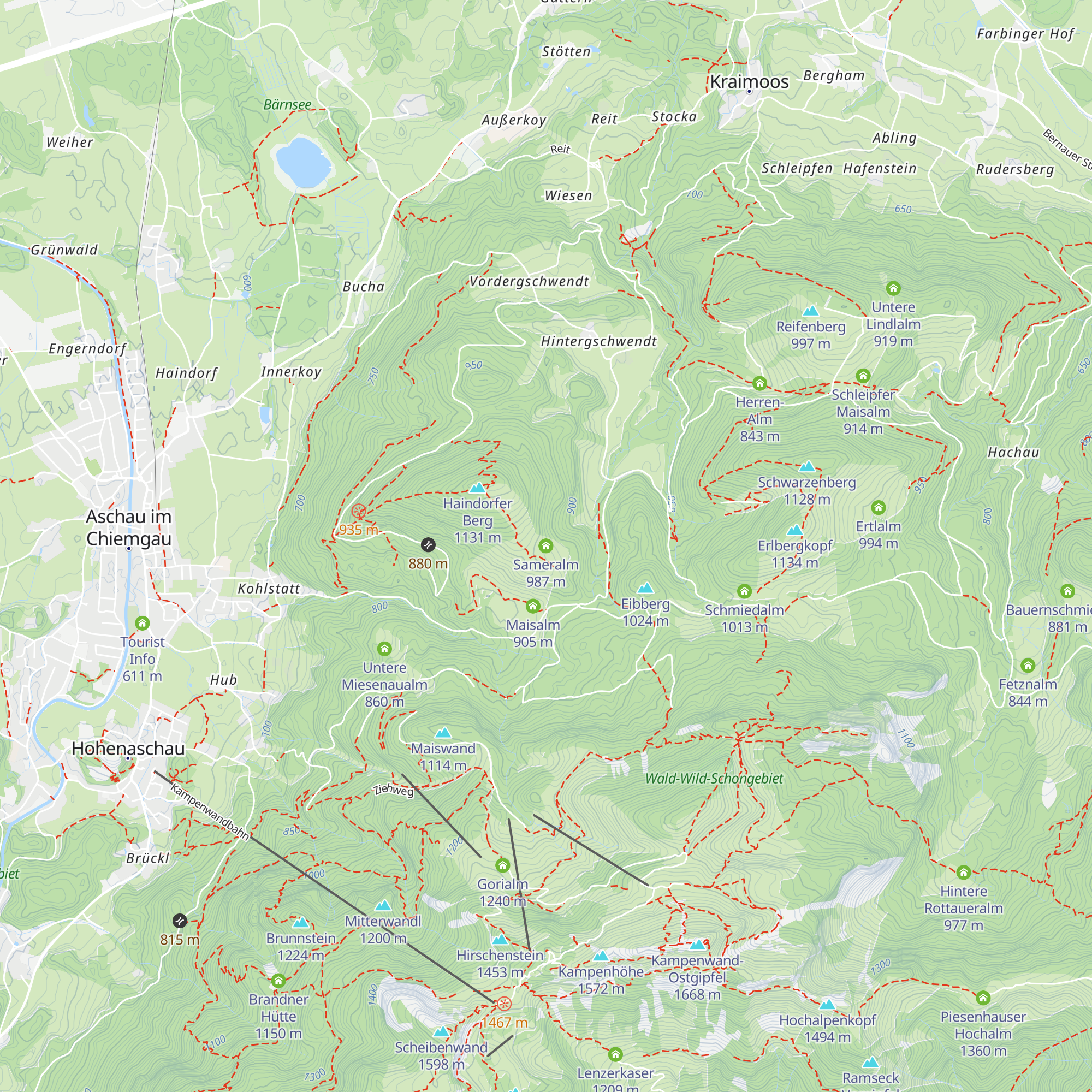 Sameralm map