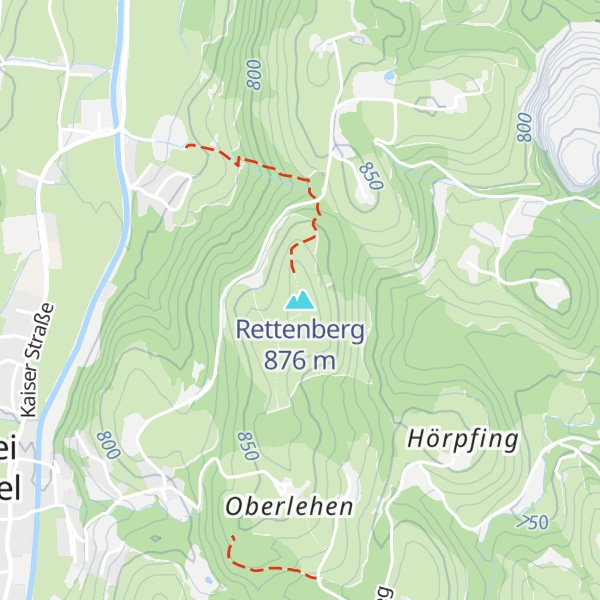 Map of Rettenberg