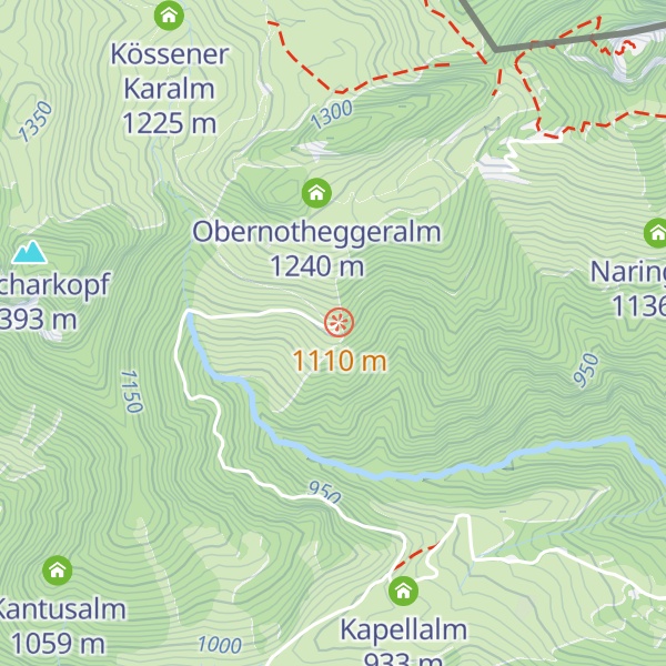 Map of Unternotheggeralm