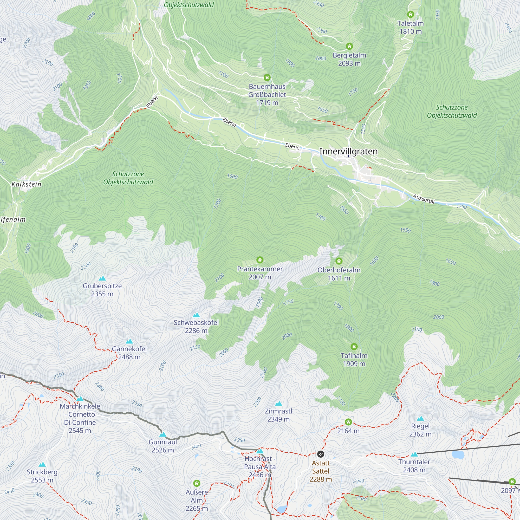 Prantekammer map