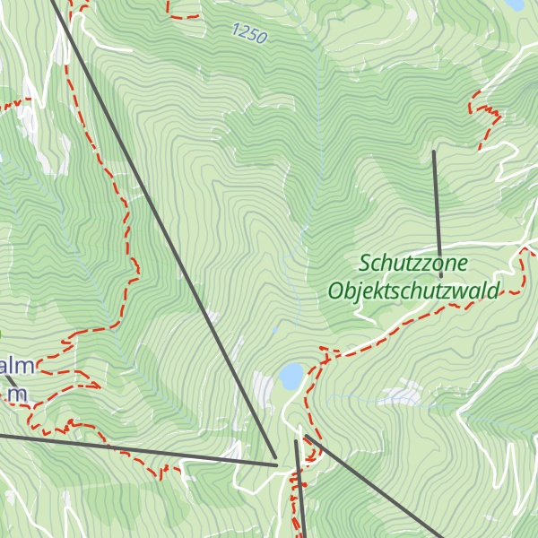 Map of Obere Fleckalm