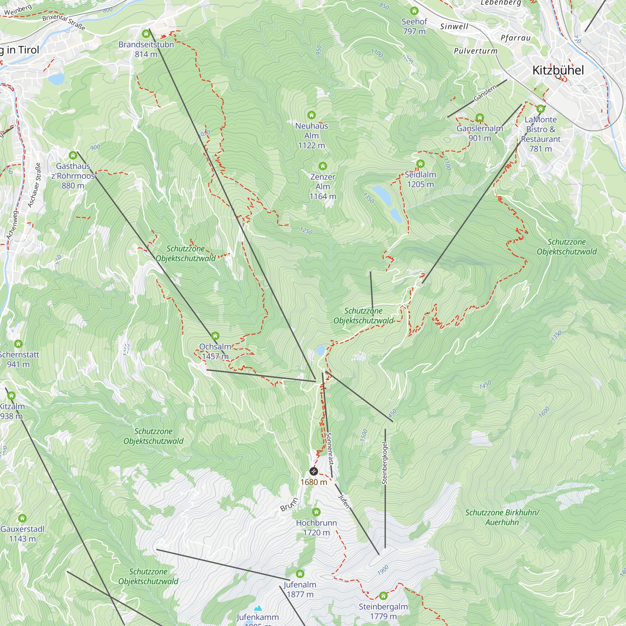 Obere Fleckalm map
