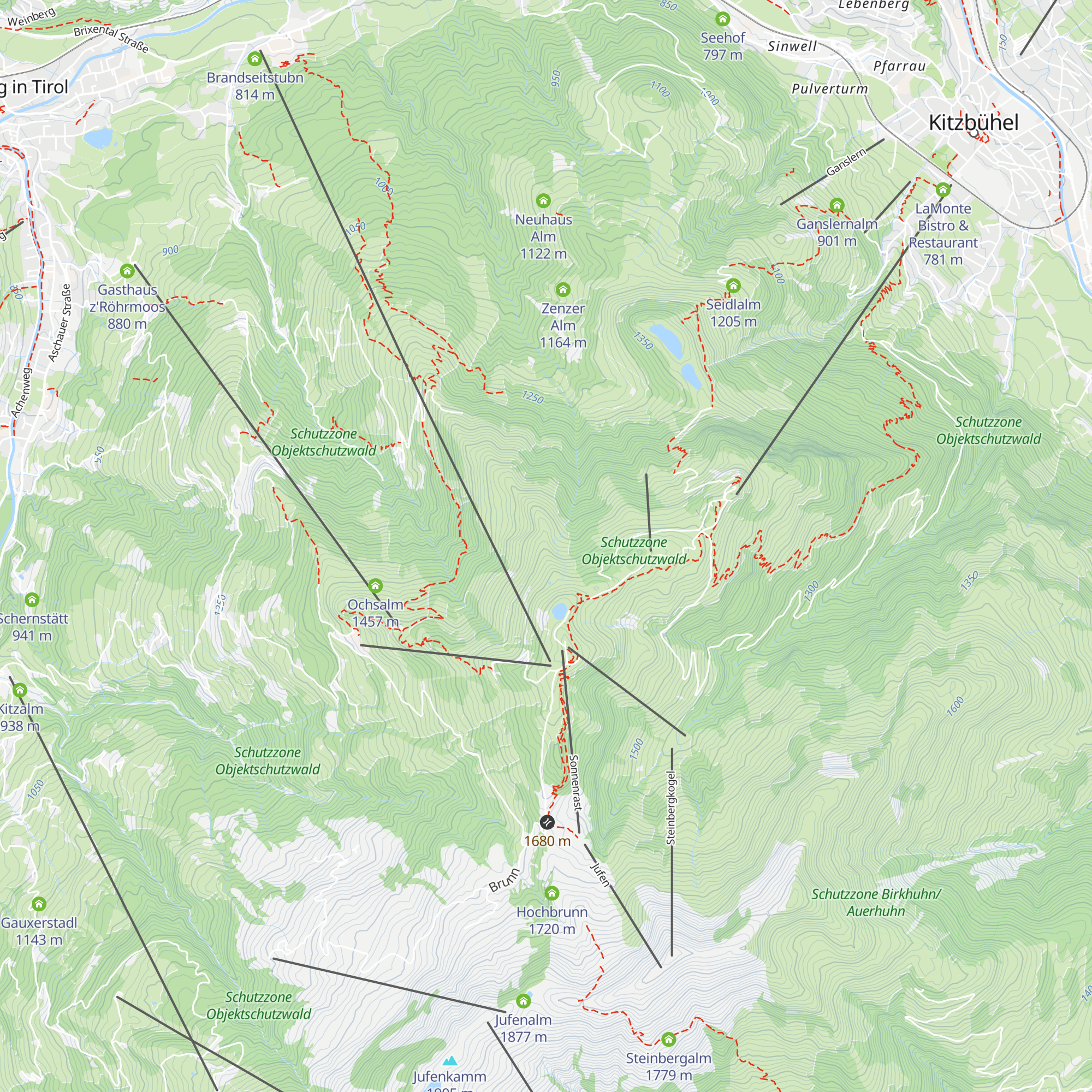 Obere Fleckalm map