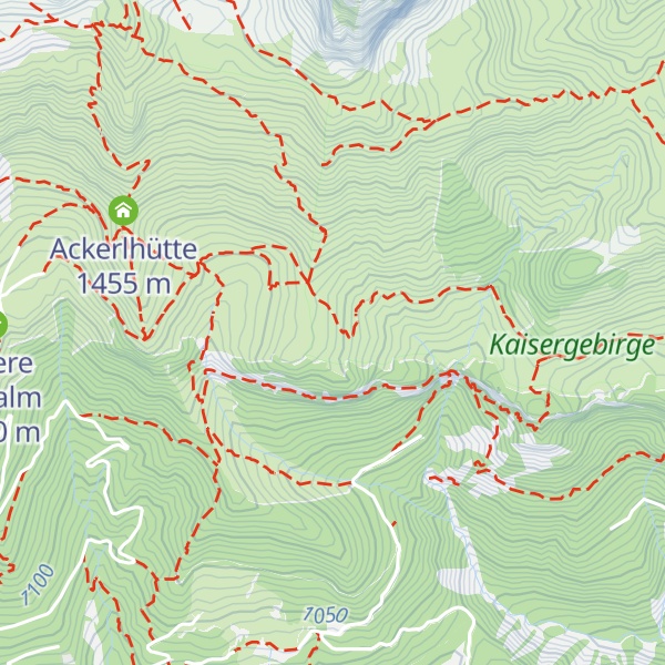 Map of Granderhochalm
