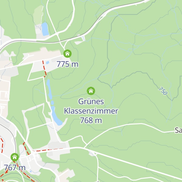 Map of Grünes Klassenzimmer