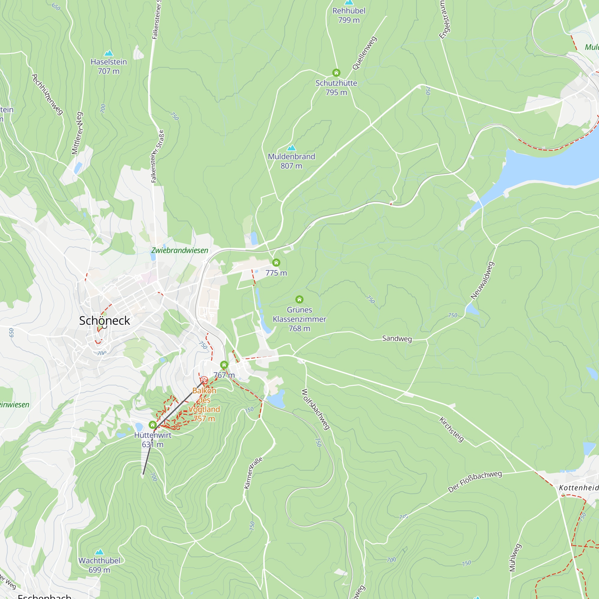 Grünes Klassenzimmer map
