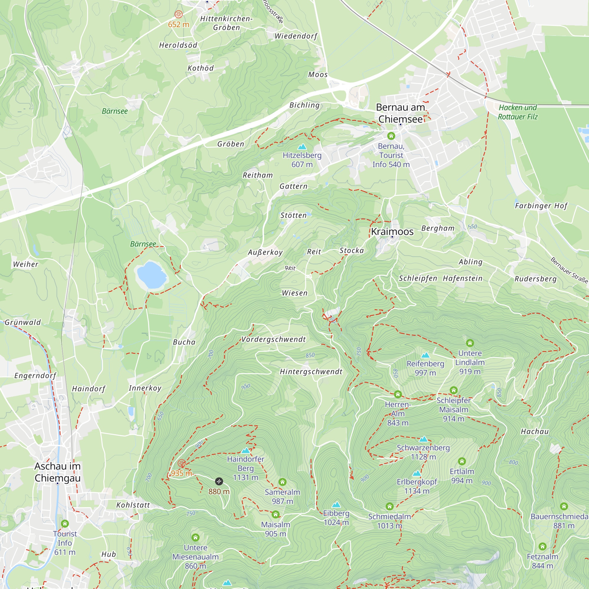 Wieserhof map