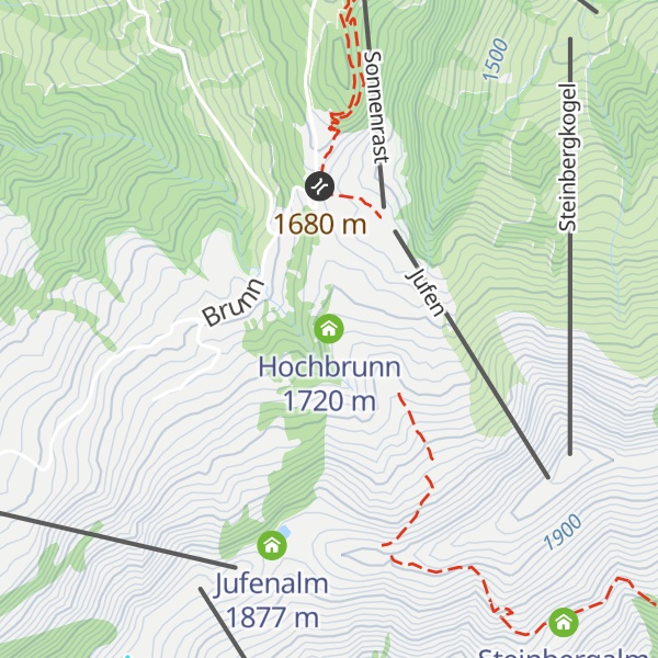 Map of Hochbrunn