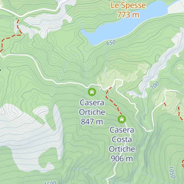 Map of Casera Ortiche