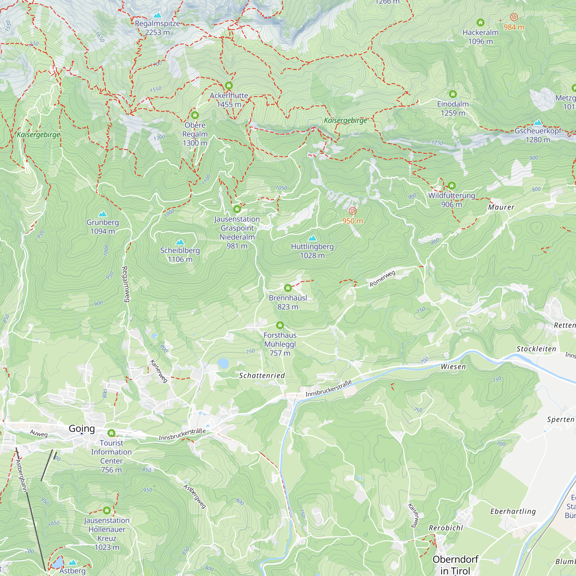 Brennhäusl map