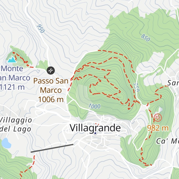 Map of Monte Montone