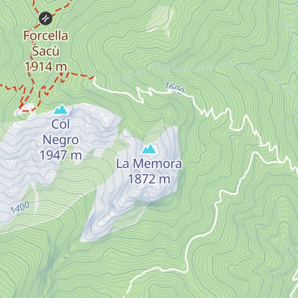 Map of La Memora
