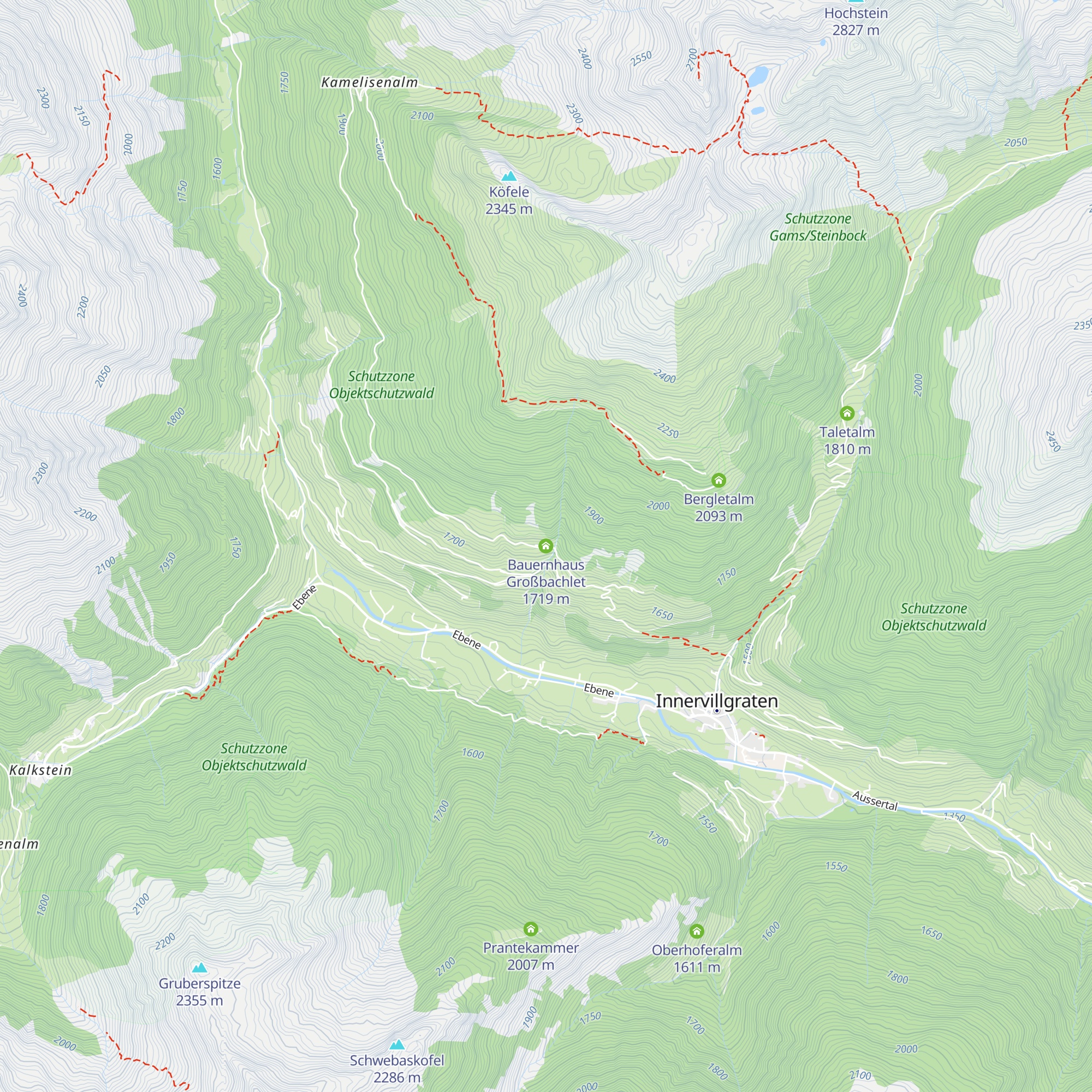 Bauernhaus Großbachlet map