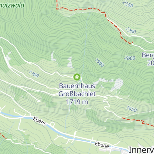Map of Bauernhaus Großbachlet