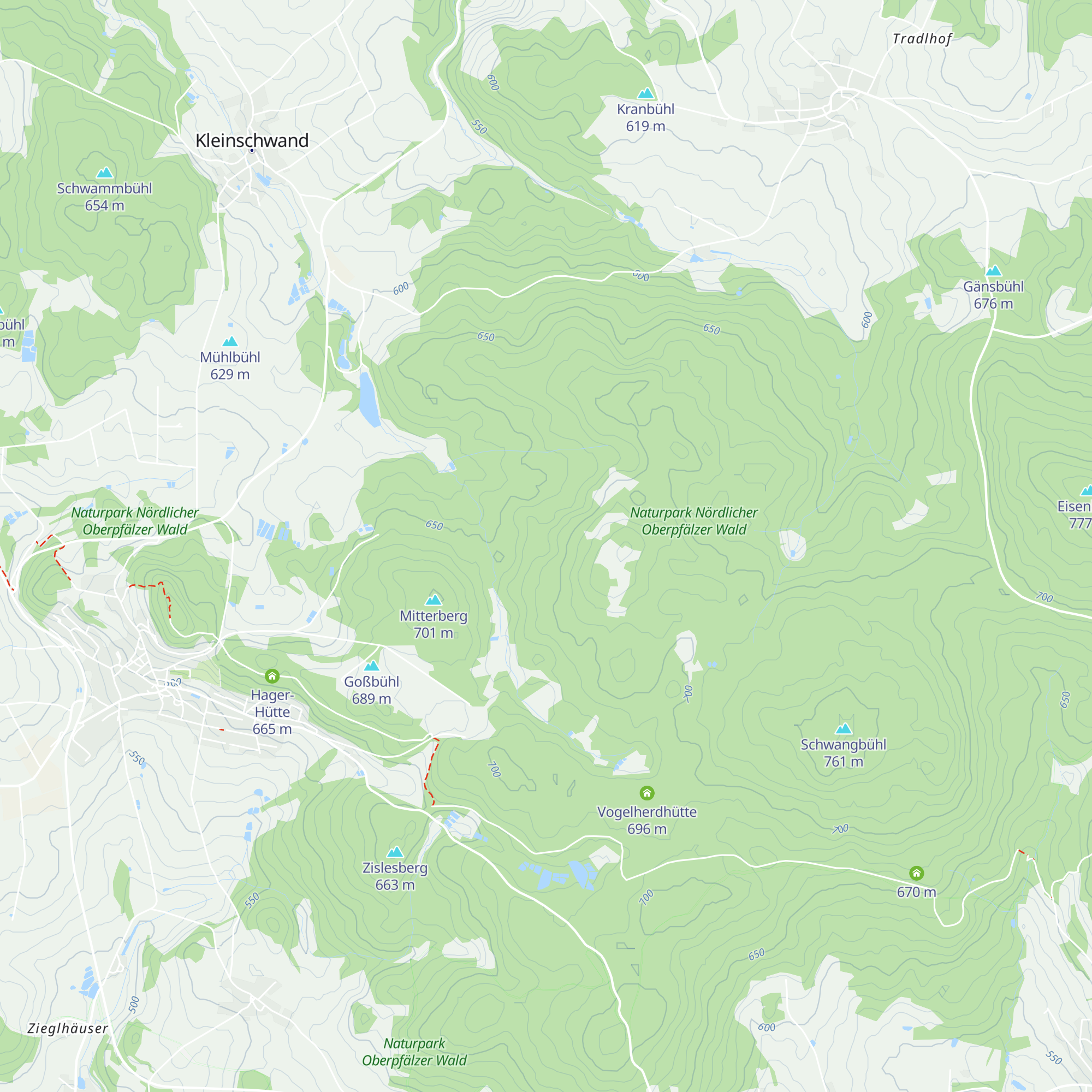Maschenhütte map