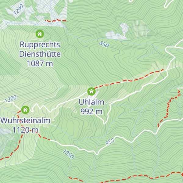 Map of Uhlalm