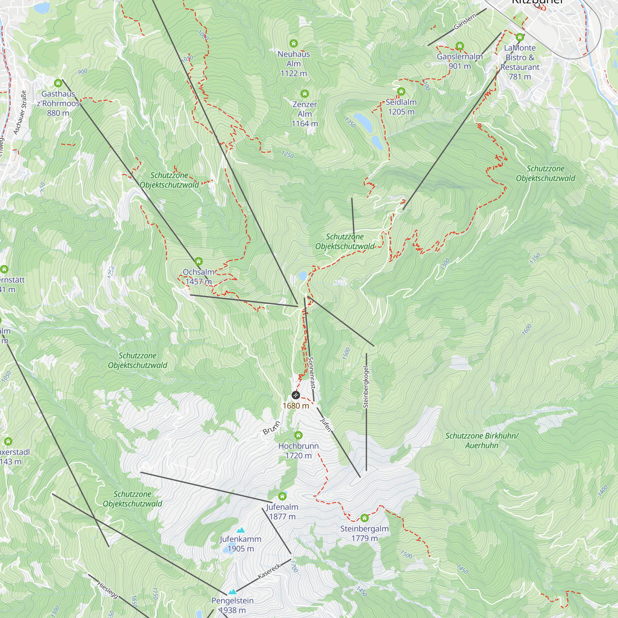 Sonnenrast (Berggasthof) map