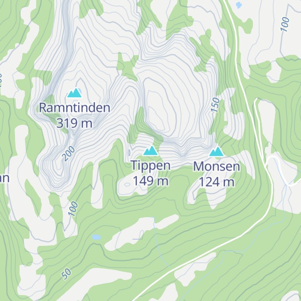 Map of Tippen
