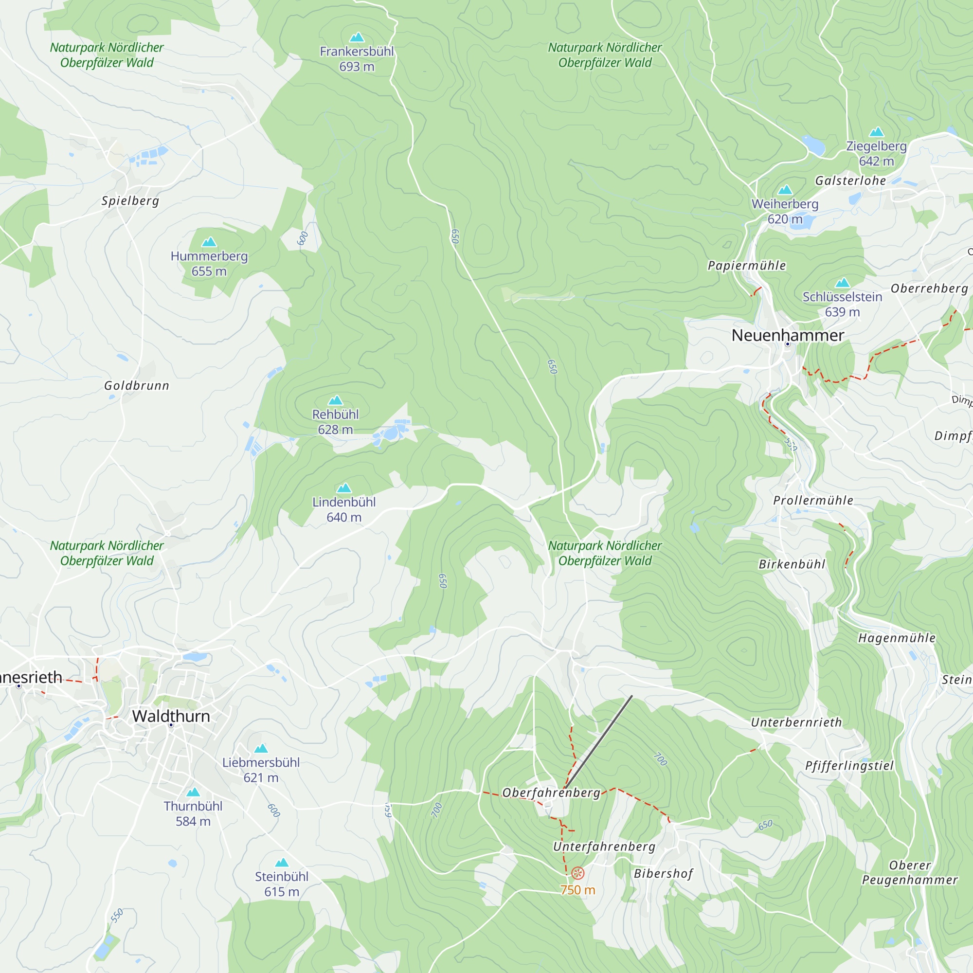 Skihütte map