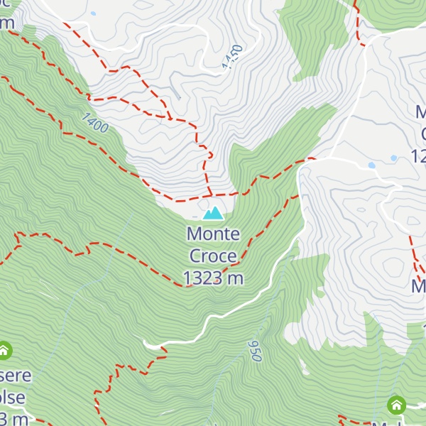 Map of Monte Croce