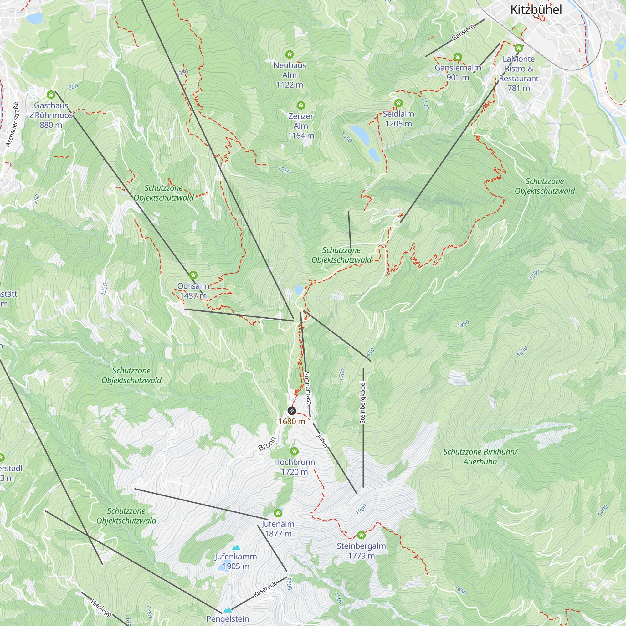Ehrenbachhöhe map