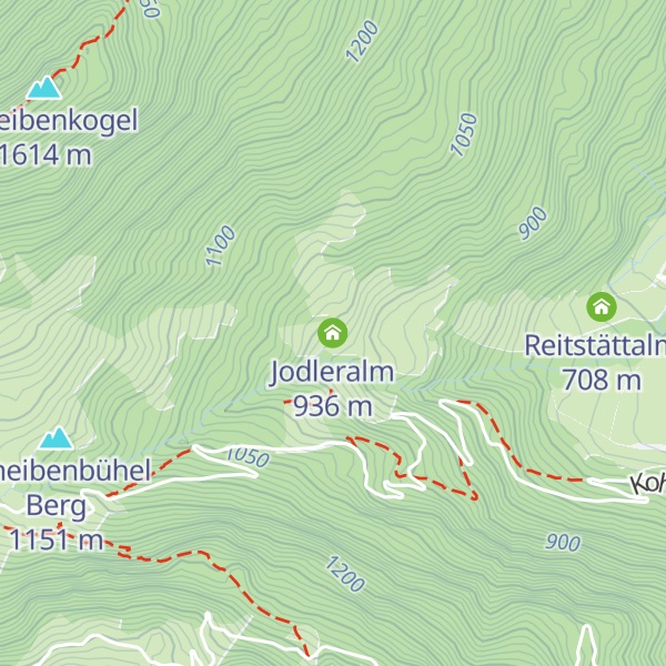 Map of Jodleralm
