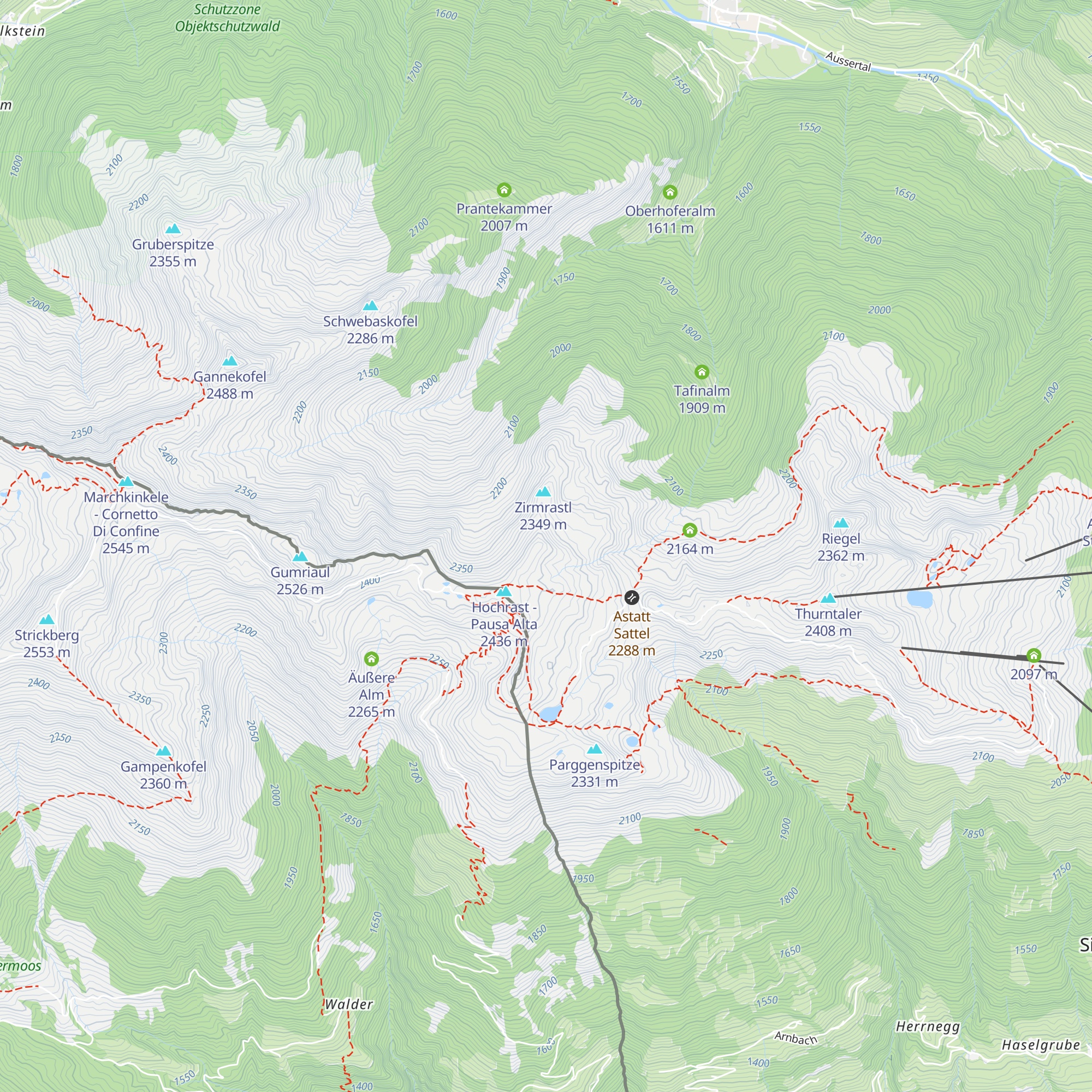 Zollhütte map