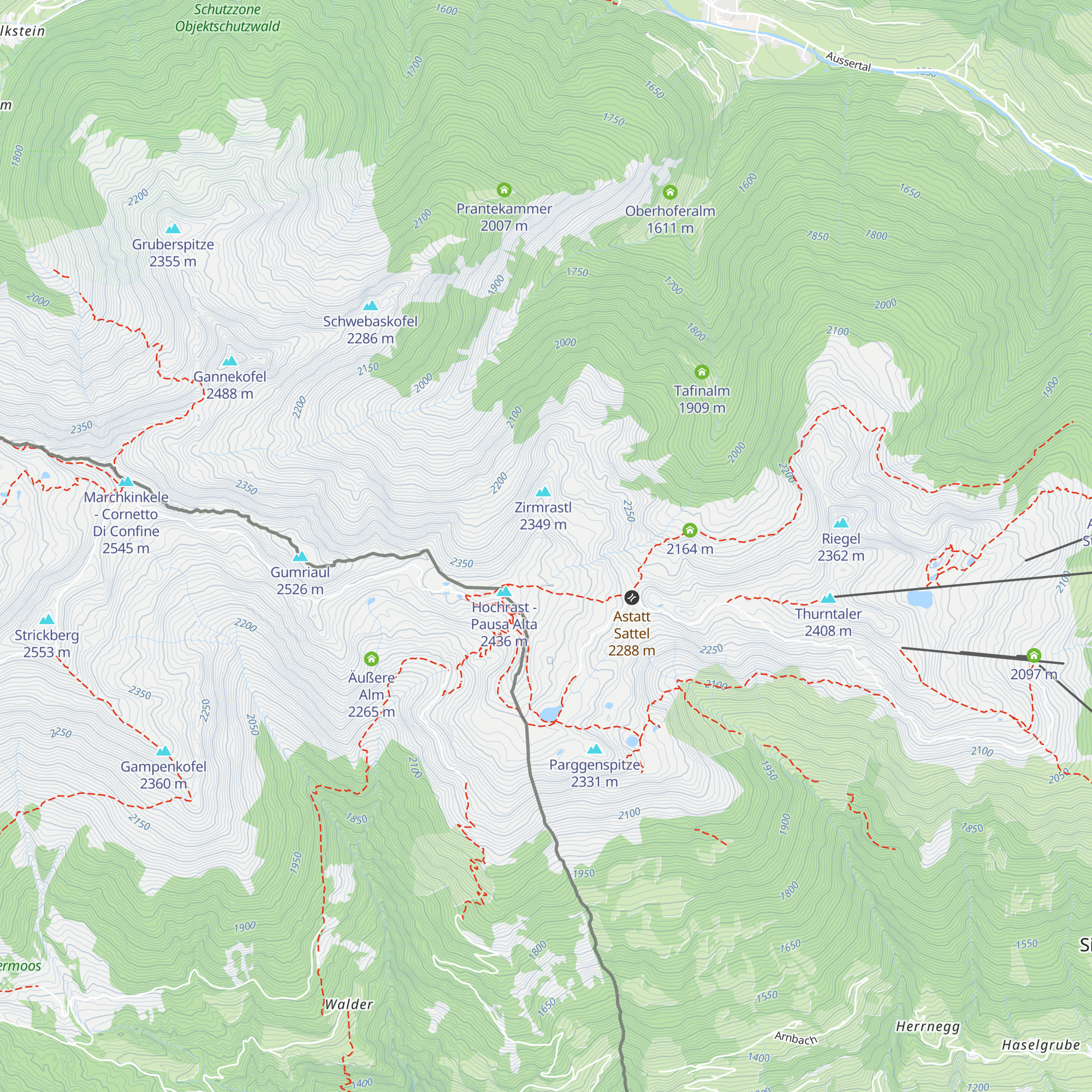 Zollhütte map