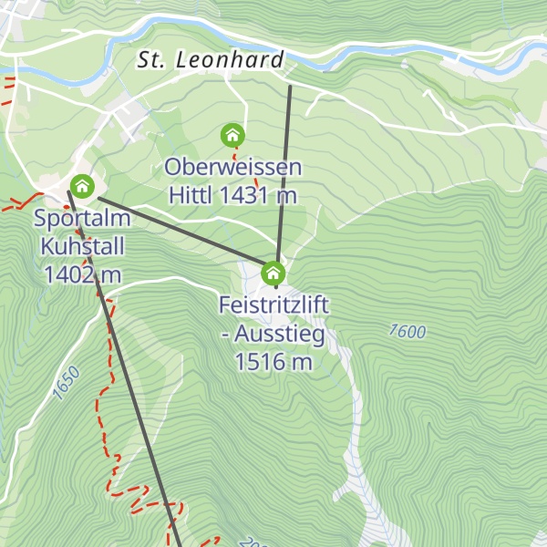 Map of Feistritzlift - Ausstieg