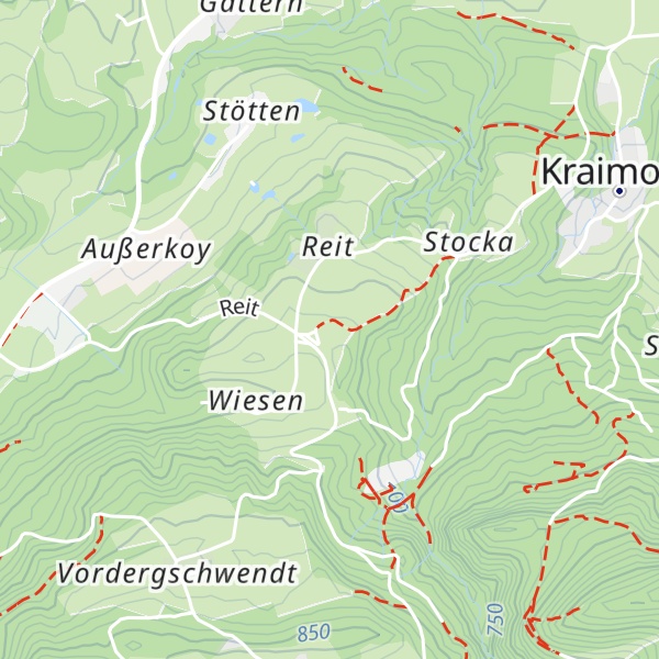 Map of Hotel-Café-Restaurant Seiseralm