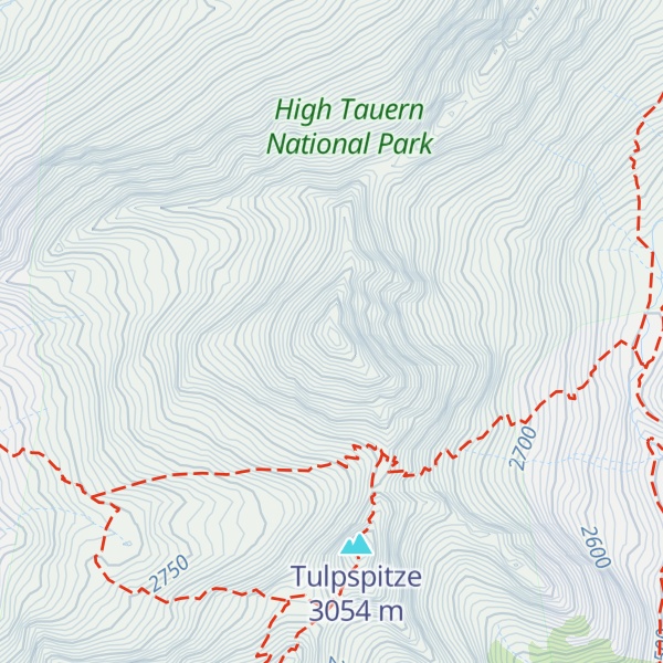 Map of Zopetspitze