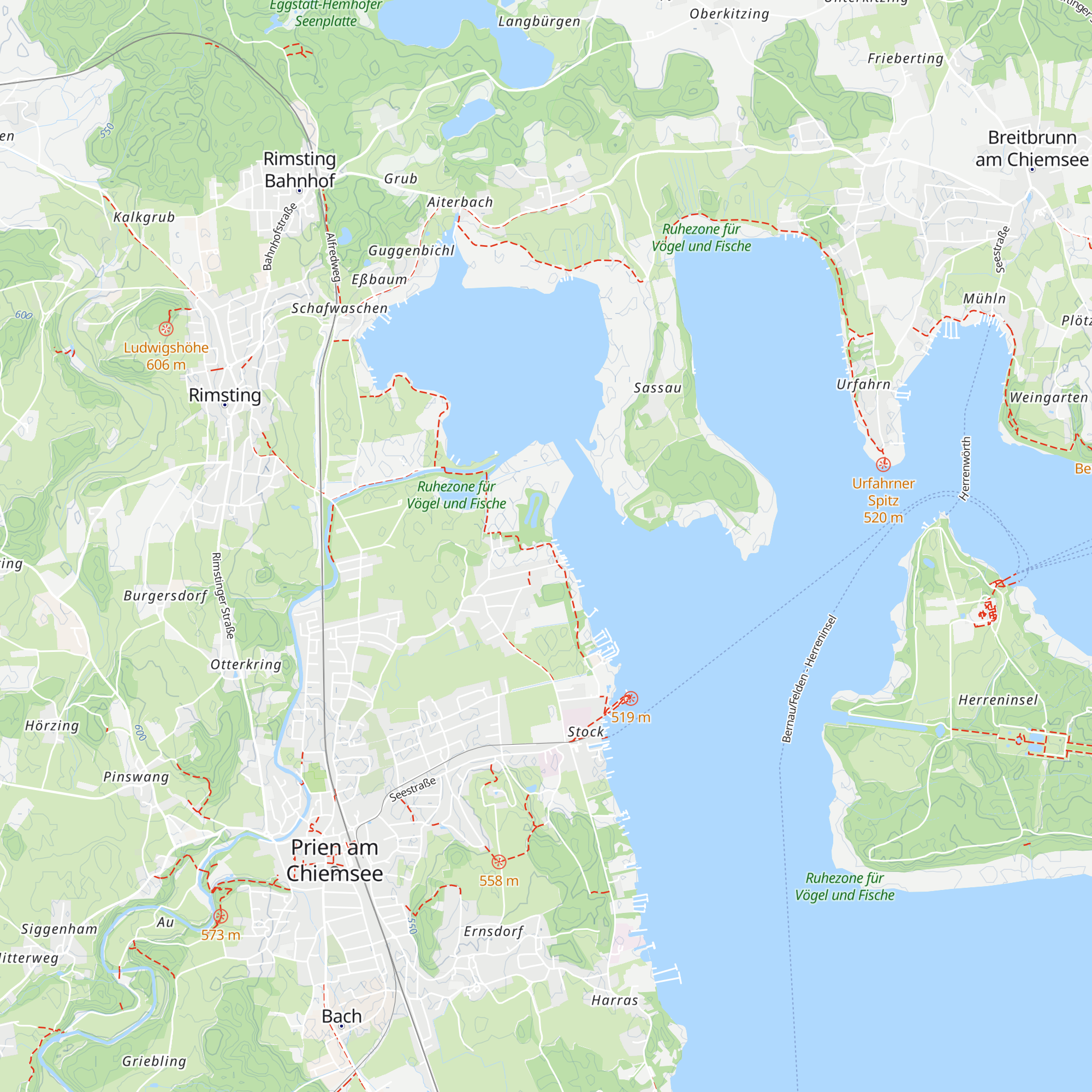 Fischhütte Reiter map