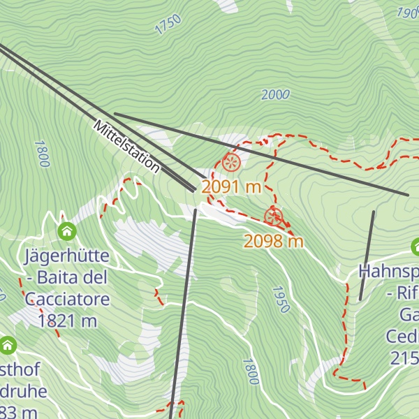 Map of Helmrestaurant - Ristorante Monte Elmo