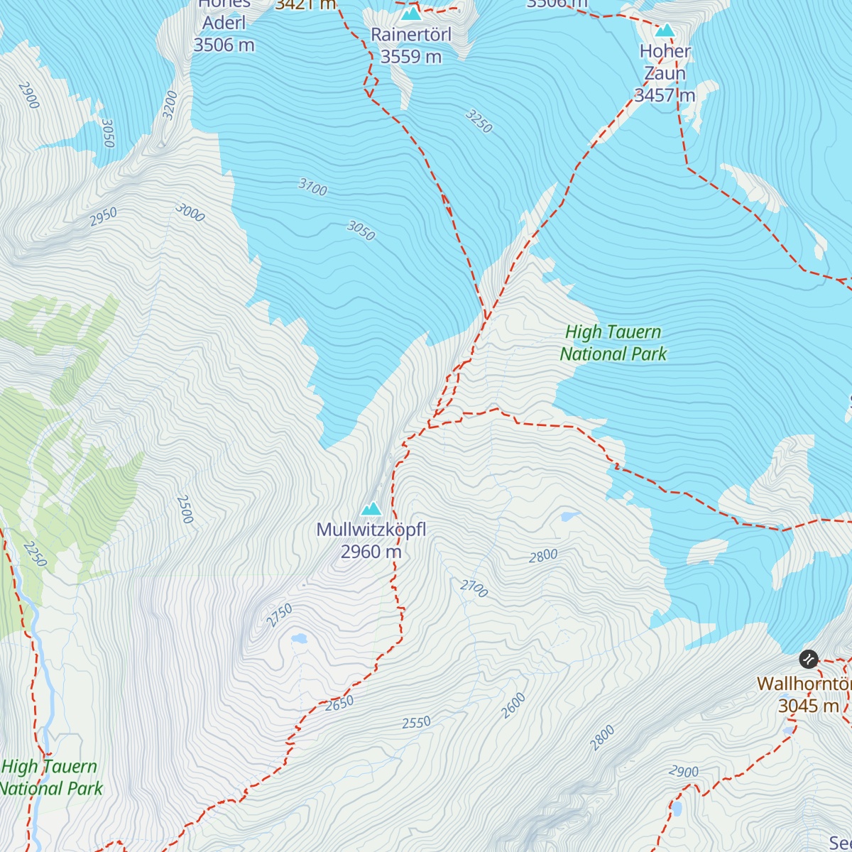 Defreggerhaus map