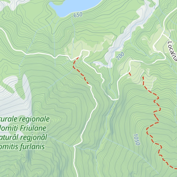 Map of Casera Costa Ortiche
